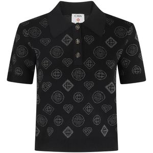 Casablanca, Dames, Tops, Zwart, Maat: M