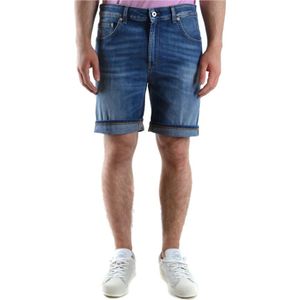 Dondup, Heren, Korte broeken, Blauw, Maat: W31 Denim,