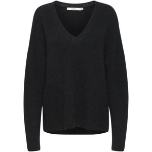 Gestuz, Dames, Truien, Zwart, Maat: M Wol,