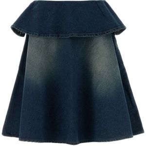 Gimaguas, Dames, Rokken, Blauw, Maat: 3XS Denim,