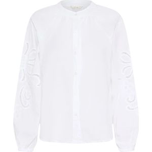 Cream, Dames, Blouses & Shirts, Wit, Maat: S