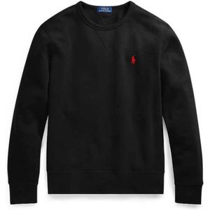 Polo Ralph Lauren, Heren, Sweatshirts & Hoodies, Zwart, Maat: L Katoen,