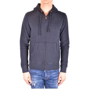 Woolrich, Heren, Sweatshirts & Hoodies, Blauw, Maat: S Wol,