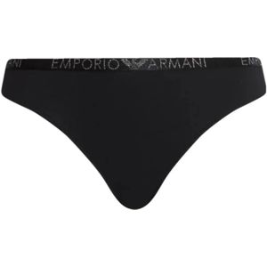 Emporio Armani, Dames, Ondergoed, Zwart, Maat: M