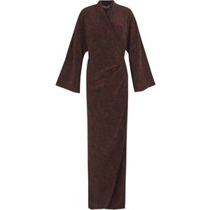 Cortana, Dames, Jurken, Rood, Maat: XS Zijde,