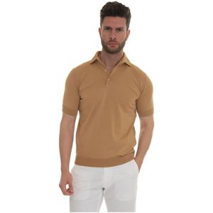 Hindustrie, Heren, Tops, Beige, Maat: 3XL Katoen,