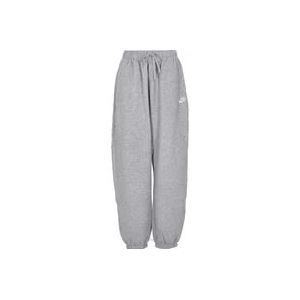 Nike Oversized Club Fleece Sweatpants , Gray , Dames , Maat: L