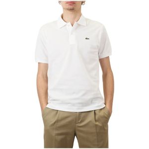 Lacoste, Heren, Tops, Wit, Maat: L Katoen,