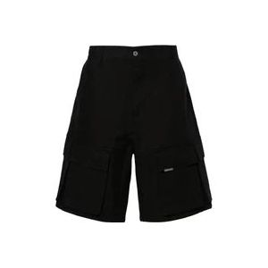 Represent Casual Shorts , Black , Heren , Maat: S