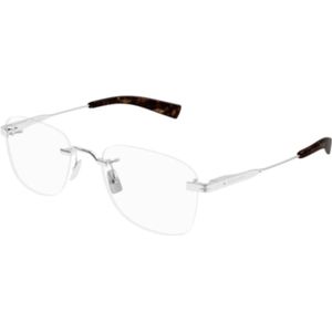 SAINT LAURENT - SL 744 001 - Optische Monturen - Zilver - Metaal - Rond