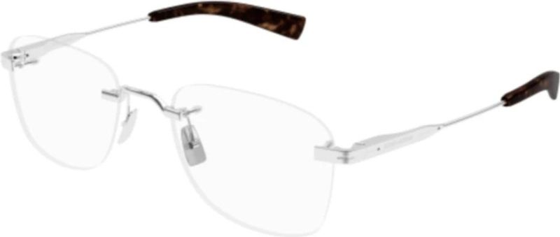 SAINT LAURENT - SL 744 001 - Optische Monturen - Zilver - Metaal - Rond