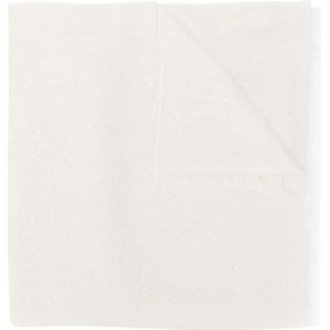 Brunello Cucinelli, Dames, Accessoires, Wit, Maat: ONE Size Zijde,