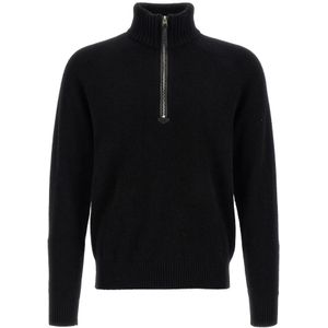 Tom Ford, Heren, Truien, Zwart, Maat: 3XL Wol,
