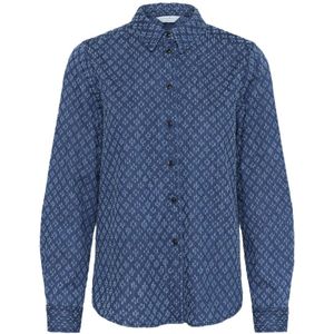 Part Two, Dames, Blouses & Shirts, Blauw, Maat: 2XS Denim,