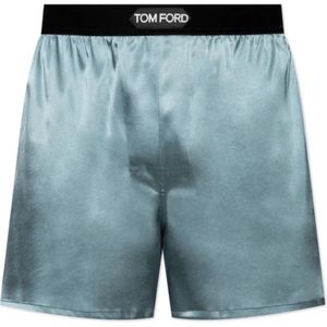 Tom Ford, Heren, Ondergoed, Blauw, Maat: S Zijde,