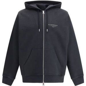 Givenchy - Zip-through Hoodie - Blauw - Katoen