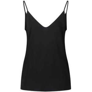 Drykorn, Dames, Tops, Zwart, Maat: XS Zijde,