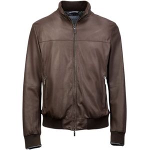 Gimo's, Heren, Jassen, Bruin, Maat: XL Leer,