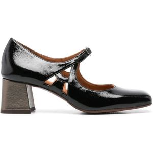 Chie Mihara, Dames, Schoenen, Zwart, Maat: 36 EU Leer,