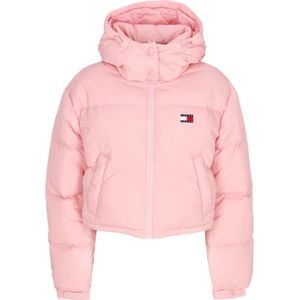 Tommy Hilfiger, Dames, Jassen, Roze, Maat: XS Poliester,