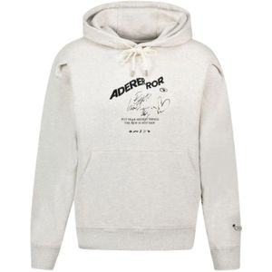 Ader Error, Heren, Sweatshirts & Hoodies, Wit, Maat: S Katoen,