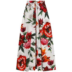 Dolce & Gabbana, Dames, Rokken, Veelkleurig, Maat: M Katoen,