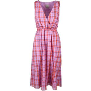 L'Autre Chose, Dames, Jurken, Roze, Maat: XS Katoen,