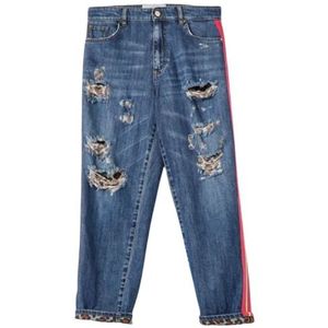 Blugirl, Dames, Jeans, Blauw, Maat: 2XS Denim,