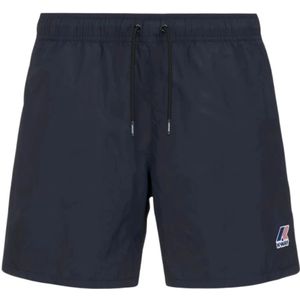 K-Way, Heren, Badkleding, Blauw, Maat: XL Polyamide,