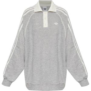 Adidas Originals, Dames, Tops, Grijs, Maat: XS Poliester,