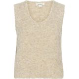 Soaked in Luxury, Dames, Truien, Beige, Maat: M Wol,