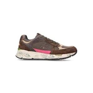 Premiata Bruine Sneakers , Brown , Heren , Maat: 40 EU