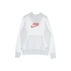 Nike Freak Pullover Hoodie - Lichtgewicht hoodie voor mannen , White , Heren , Maat: S