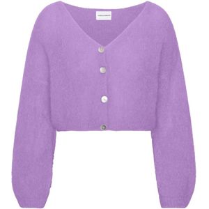 Americandreams, Dames, Truien, Paars, Maat: S Mohair,