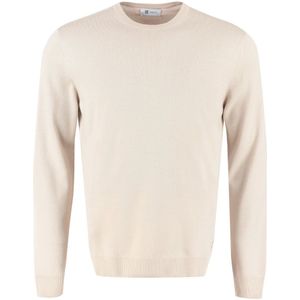 THE (Alphabet), Heren, Truien, Beige, Maat: 2XL Wol,