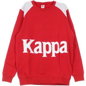 Kappa, Heren, Sweatshirts & Hoodies, Rood, Maat: S