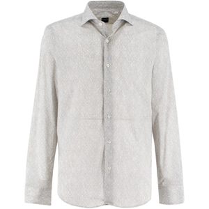 Fedeli, Heren, Overhemden, Veelkleurig, Maat: XL Katoen,