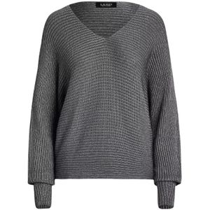 Ralph Lauren, Dames, Truien, Grijs, Maat: L Katoen,