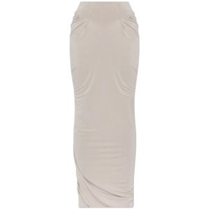 Entire Studios, Dames, Rokken, Grijs, Maat: L Viscose,