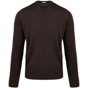 Filippo De Laurentiis, Heren, Truien, Bruin, Maat: S Wol,