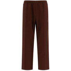 Needles, Heren, Broeken, Bruin, Maat: XL Poliester,