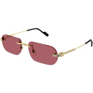 Cartier, Heren, Accessoires, Geel, Maat: 55 MM Nylon,