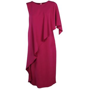 Alberta Ferretti, Dames, Jurken, Paars, Maat: S Viscose,