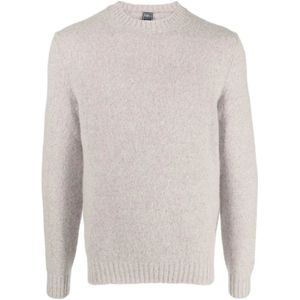 Fedeli, Heren, Truien, Beige, Maat: L Kasjmier,