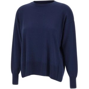 Kaos, Dames, Truien, Blauw, Maat: M Viscose,