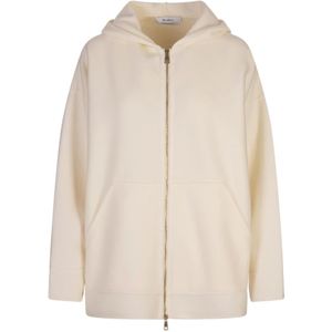 Max Mara, Dames, Truien, Wit, Maat: 2XS Wol,