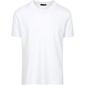 Fay, Heren, Tops, Wit, Maat: 3XL Katoen,