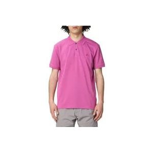 Peuterey Zeno Basic Polo - Fuchsia , Pink , Heren , Maat: M