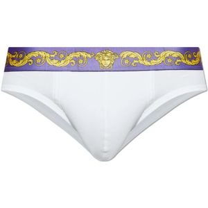 Versace, Heren, Ondergoed, Wit, Maat: 2XL Katoen,