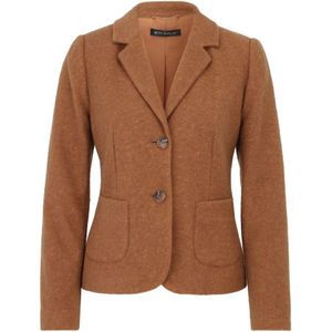 Betty Barclay, Dames, Jassen, Bruin, Maat: 4XL Wol,